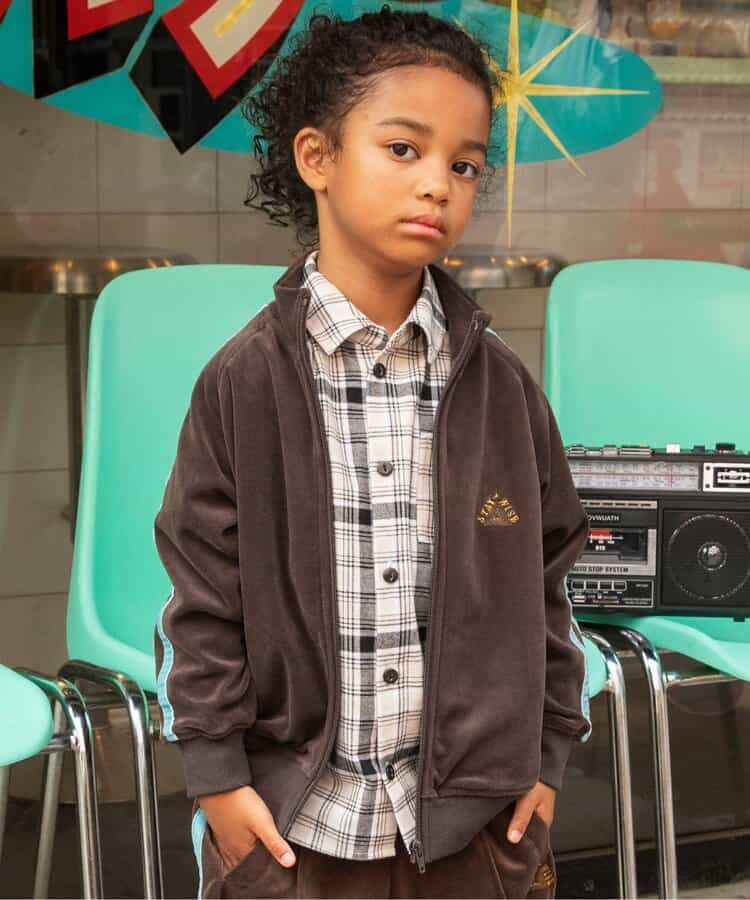 ☆SALE☆ベロアトラックジャケット(セットアップ可)（J404045）|BREEZE