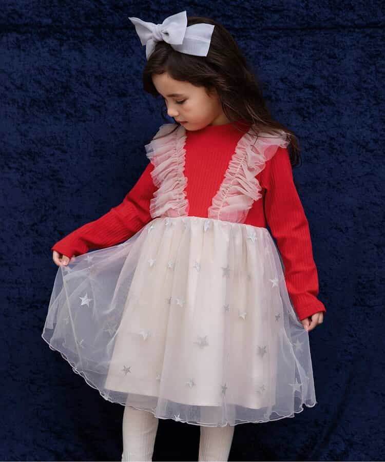 ☆SALE☆【リンク】Belchicおめかしキラキラワンピ（J517035）|BREEZE