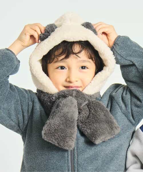 ☆SALE☆アニマルボアフードマフラー（L468055）|Ampersand