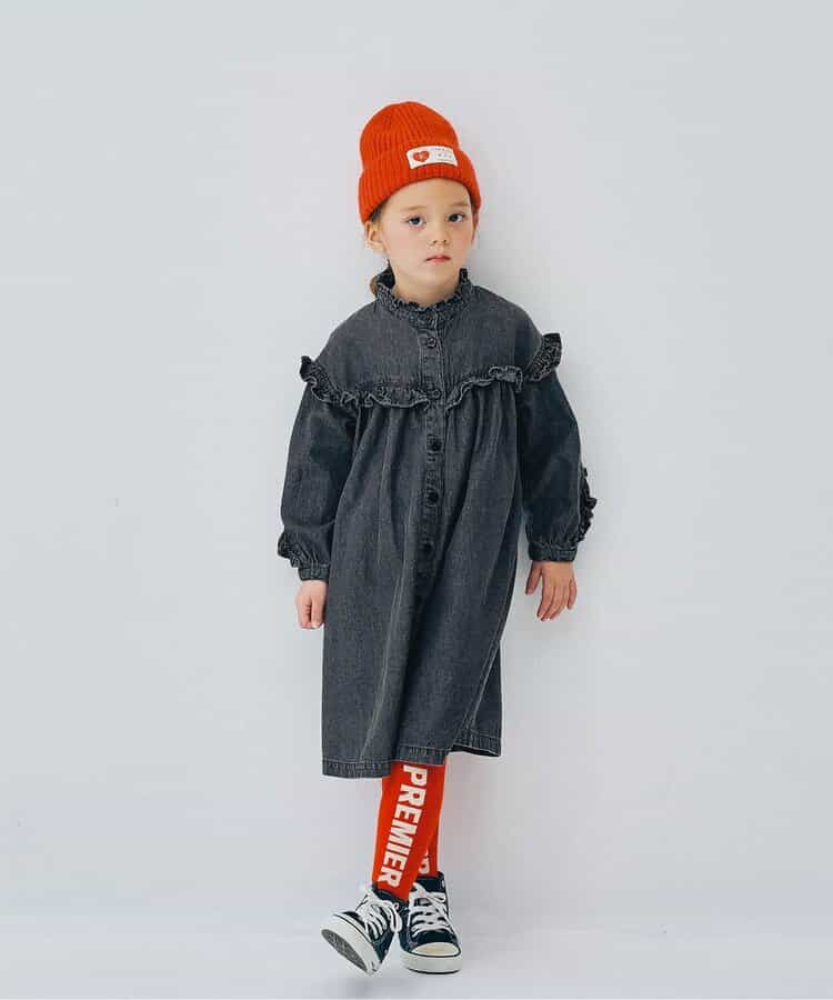 ☆SALE☆フリルブラウスワンピース リンク（P417015）|p.premier（ピー