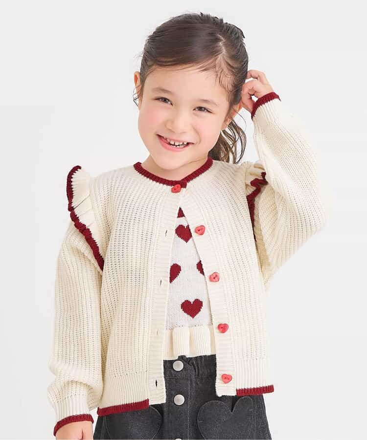 ☆SALE☆【リンク】ニットビスチェ＆カーディガンセット_マシン