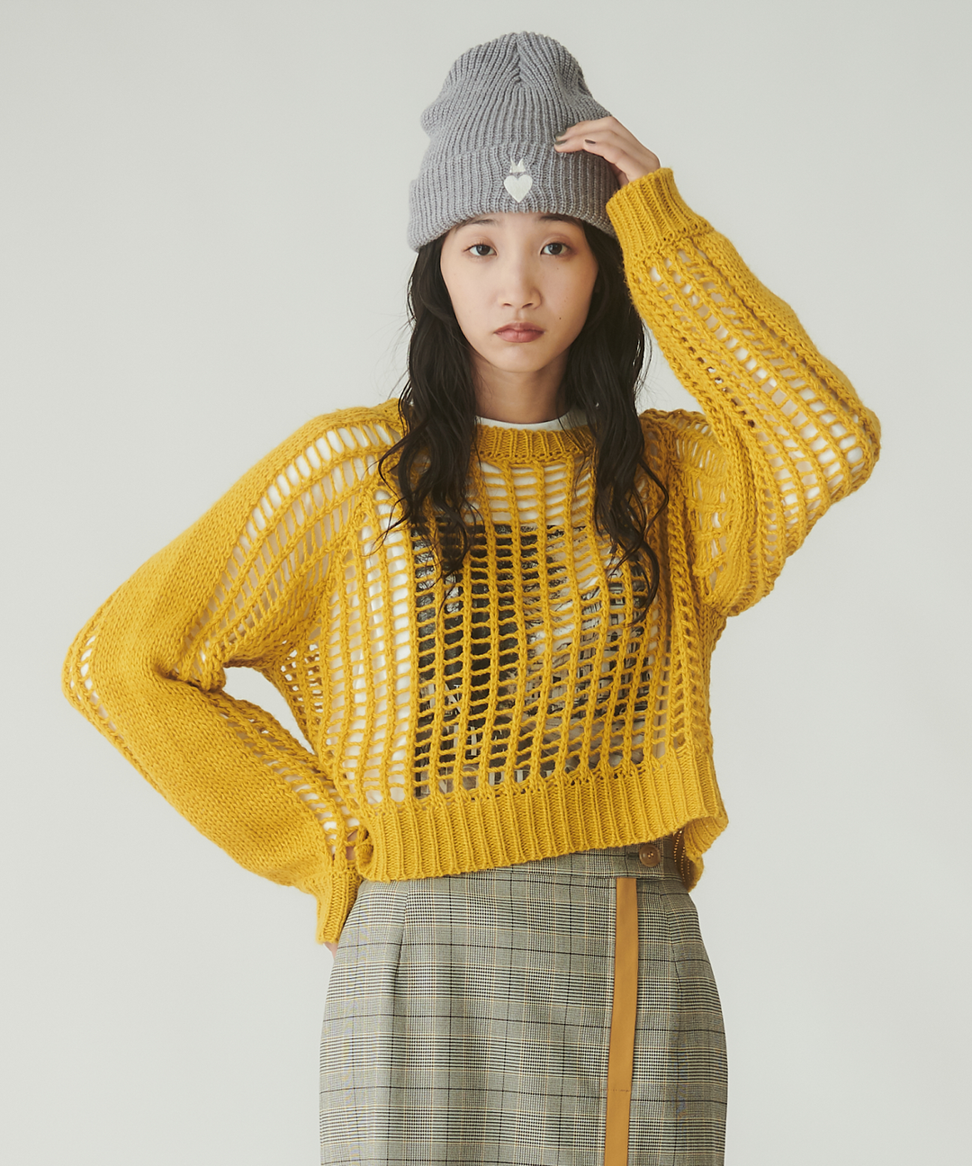 メッシュニットトップス – FACE SANS FARD