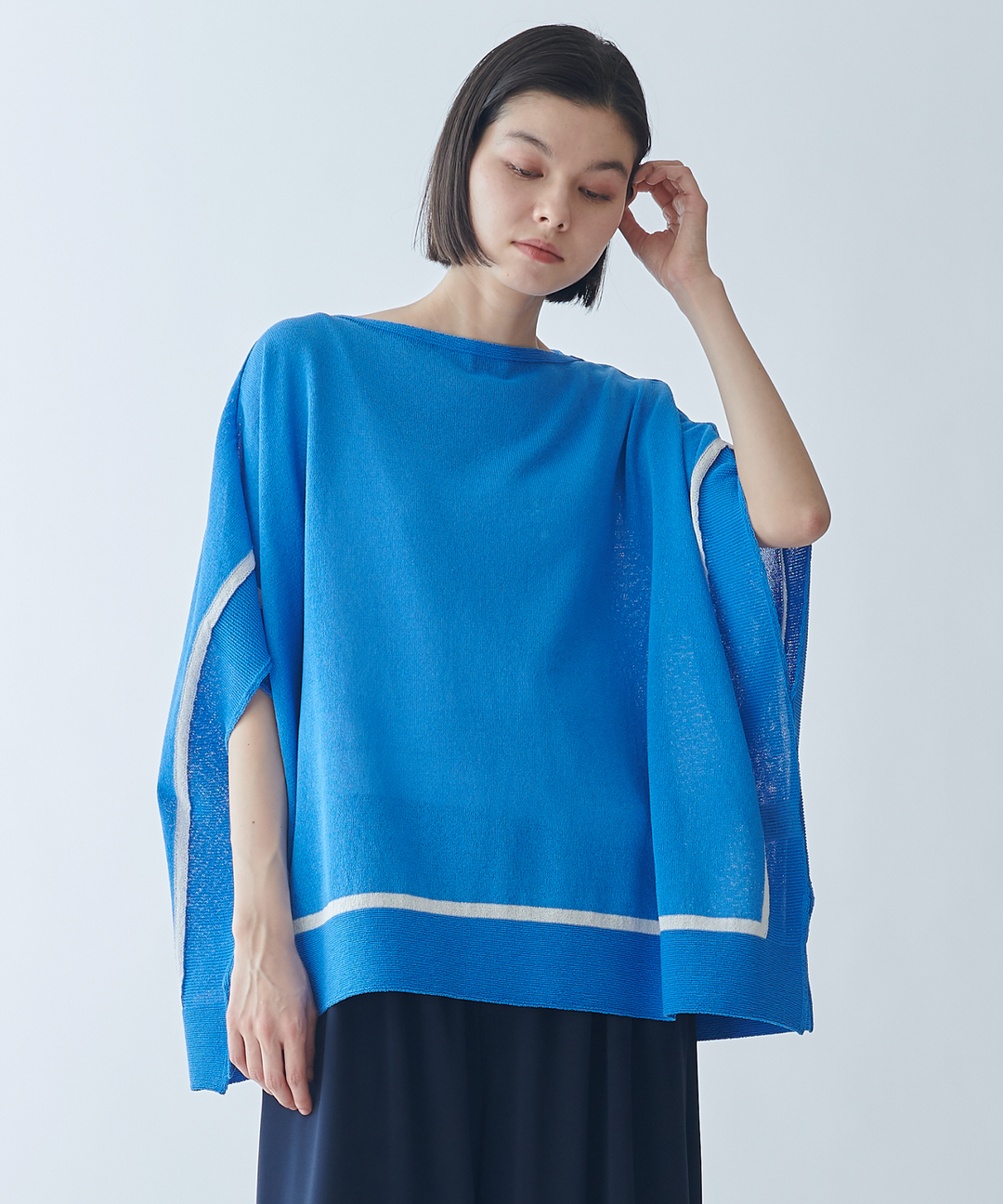 ポンチョニット – FACE SANS FARD