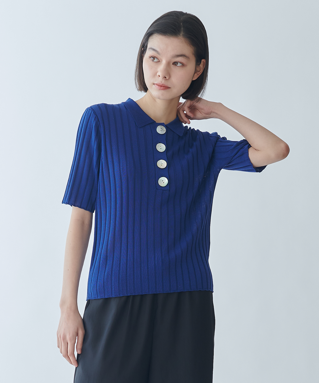 14Gワイドリブポロニット – FACE SANS FARD