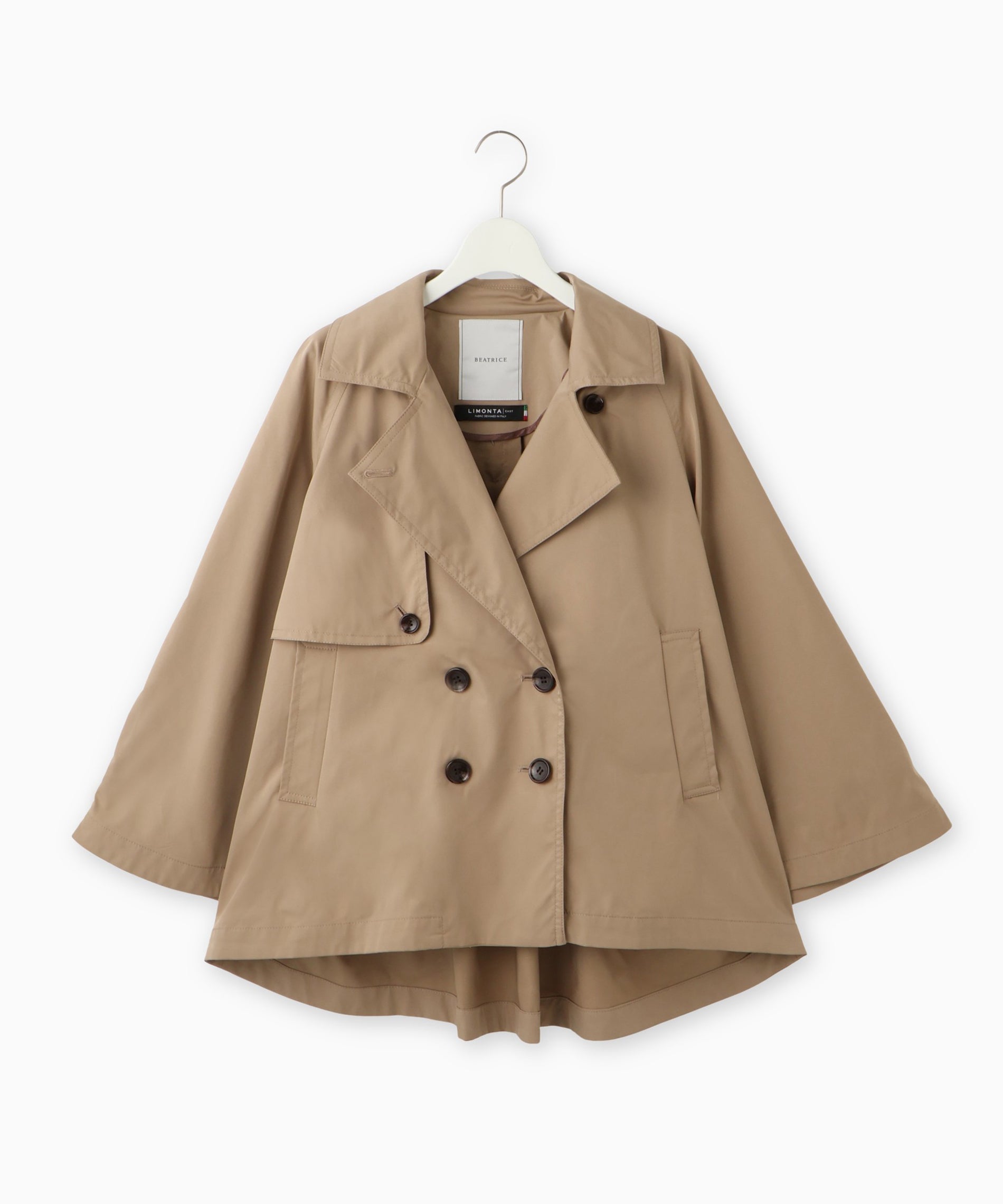 ボレロ風ショートトレンチジャケット – FACE SANS FARD