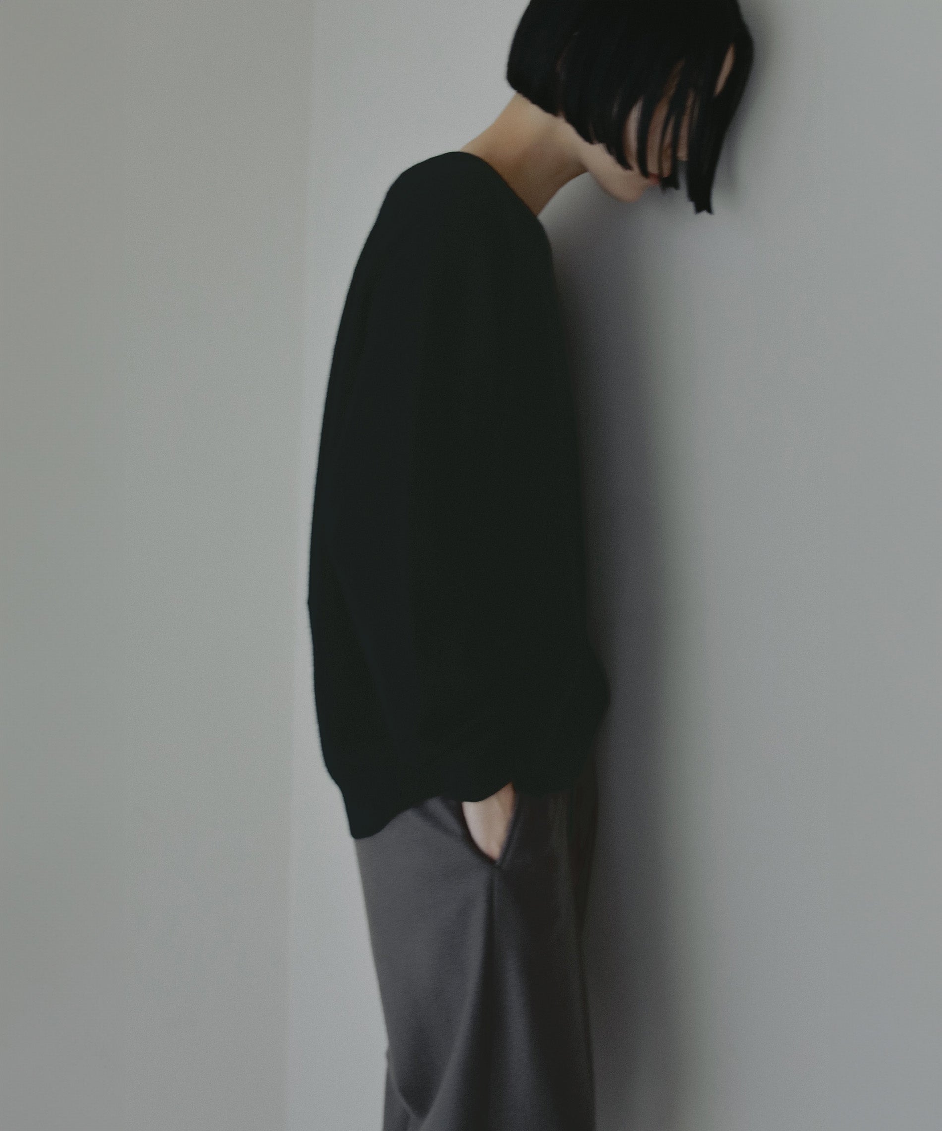 シンプルカシミヤニット – FACE SANS FARD