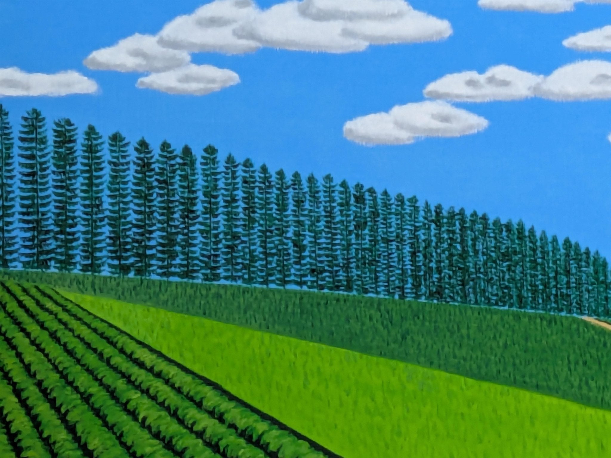 絵画の通販、購入ならFROM ARTIST/作品名：夏の美瑛マイルドセブンの丘