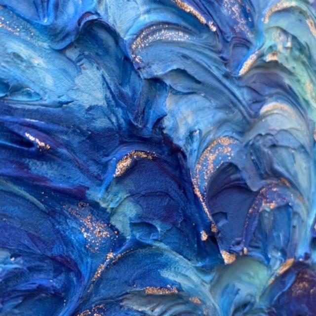 絵画の通販、購入ならFROM ARTIST/作品名：青の世界27.5-A/作家名