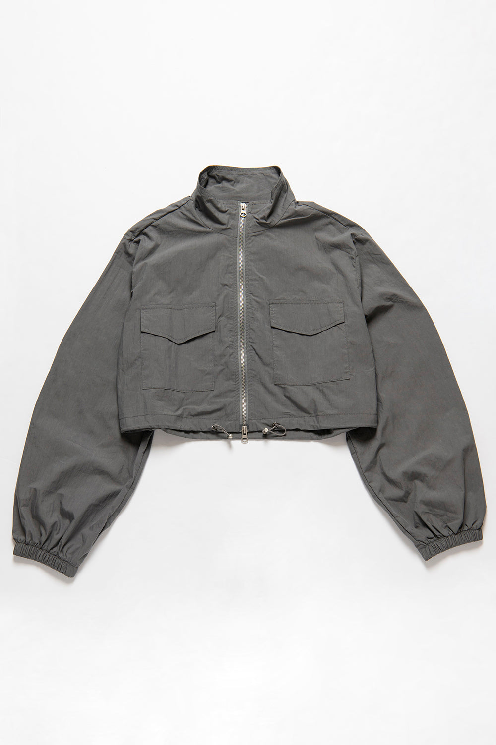 フロントジップブルゾンセットアップ