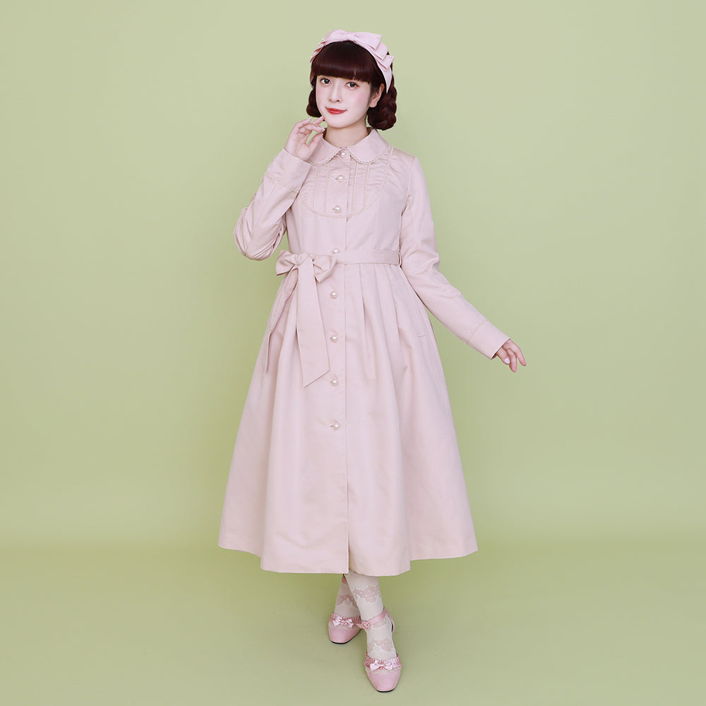 ちいさなぬいぐるみ裏地ライトコート-Melody BasKet(メロディー