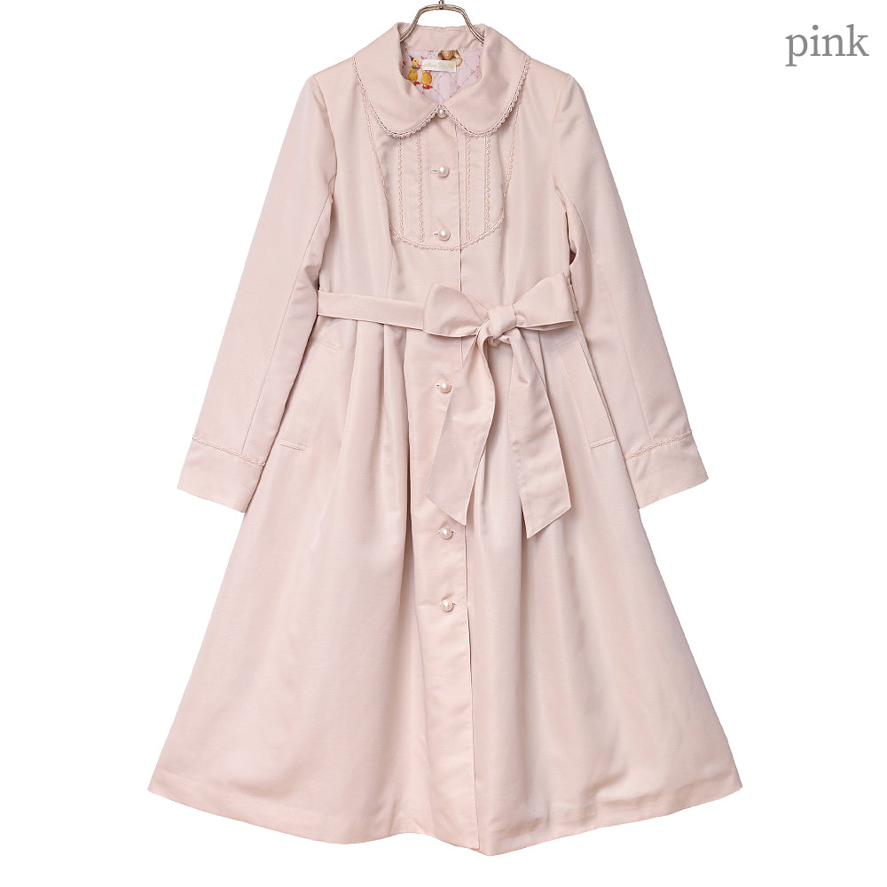 ちいさなぬいぐるみ裏地ライトコート-Melody BasKet(メロディー