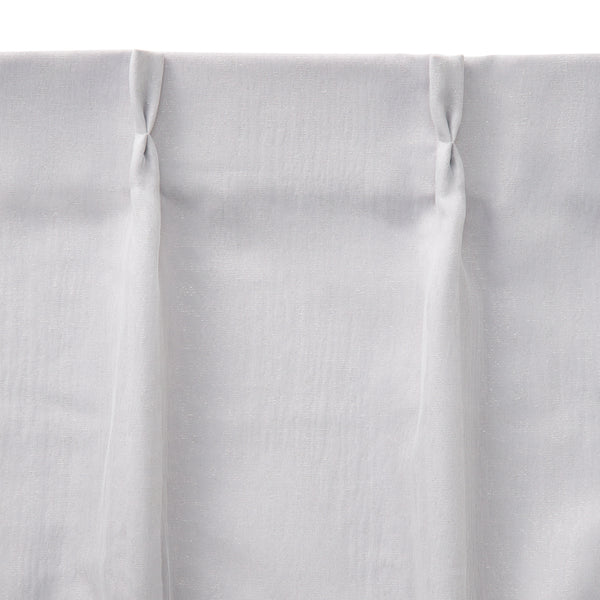 ヴェーリア×ラメルセ ダブルカーテン H1780×W1000 ライトグレー