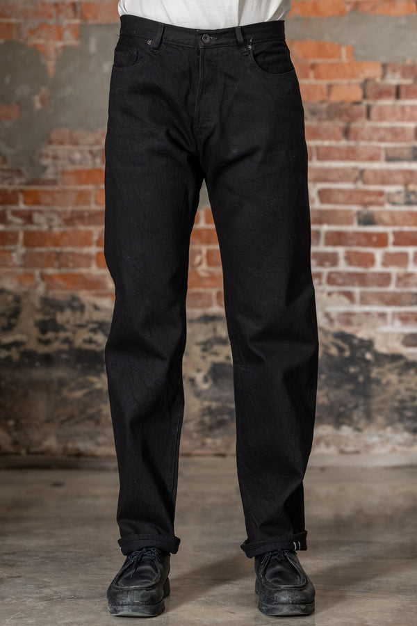 Stevenson Overall Co. Encinitas - Solid Black - Franklin & Poe