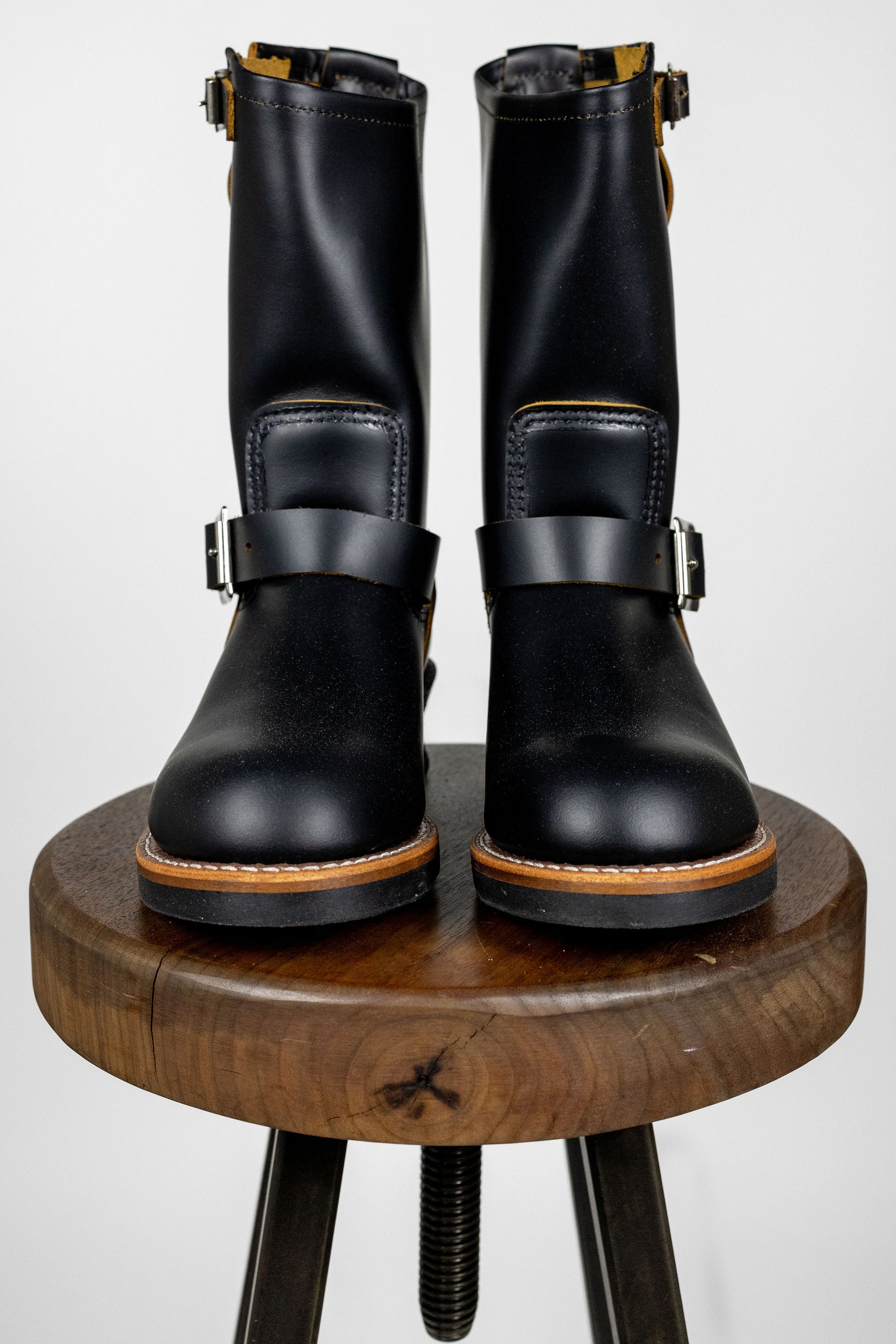 Red Wing 2966 Engineer - Black Klondike Leather - Franklin & Poe