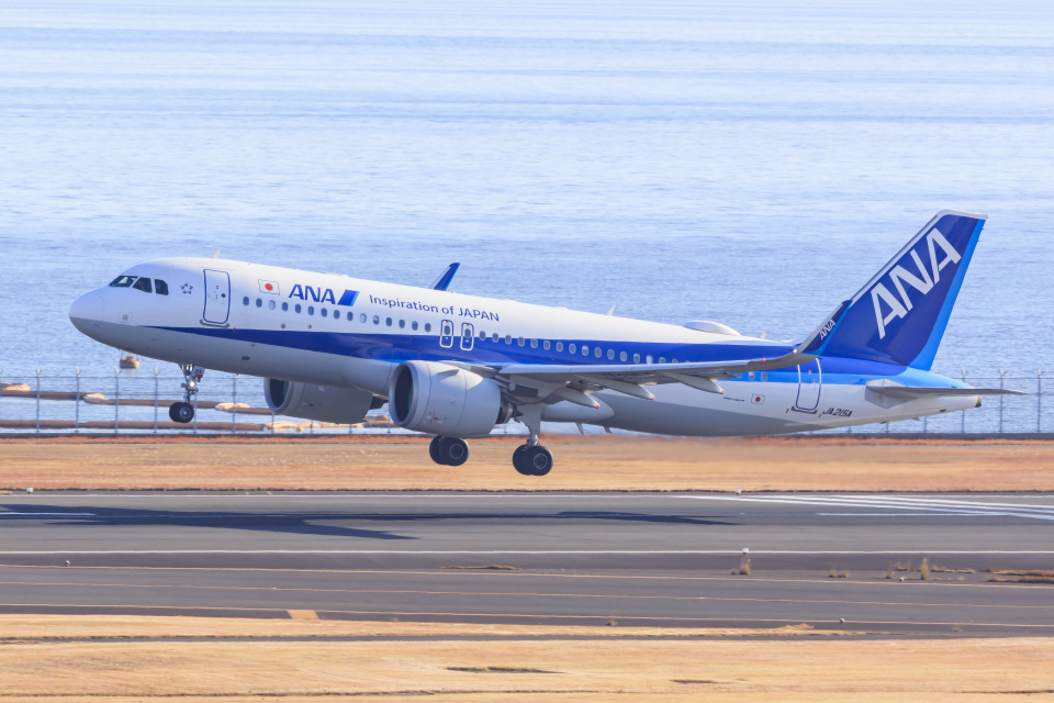 全日空 Airbus A320neo JA215A 羽田空港 航空フォト | by norimotoさん