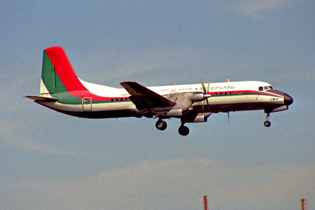 日本エアシステム 機材一覧 日本航空機製造 YS-11 | FlyTeam(フライチーム)