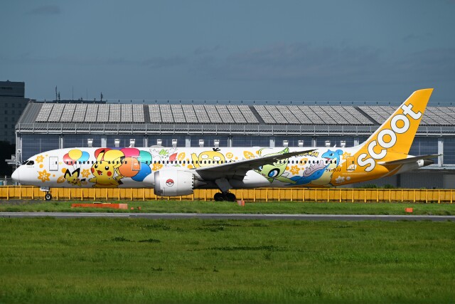 SCOOT 1/200 Scale B787-9 マジュラー塗装 SCOOT 1/200 Scale B787-9