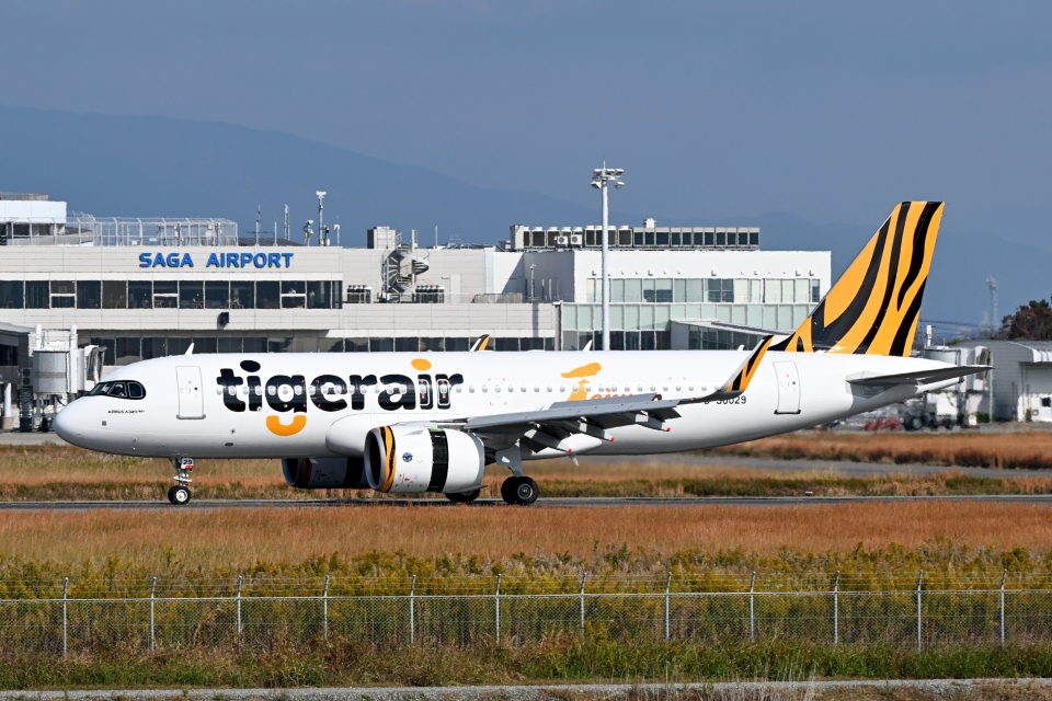 タイガーエア台湾 Airbus A320neo B-50029 佐賀空港 航空フォト | by