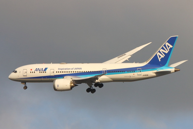 ANA (全日空) 機材一覧 運用中 ボーイング787-8 ドリームライナー