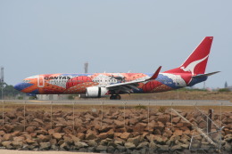 Yananyi Dreaming」特別塗装機 カンタス航空 (737-800 | VH-VXB
