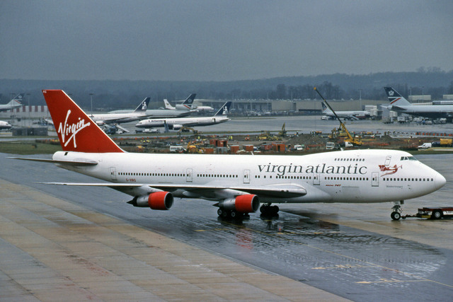 機体記号 : G-VIRG (ヴァージン・アトランティック航空) 航空機体