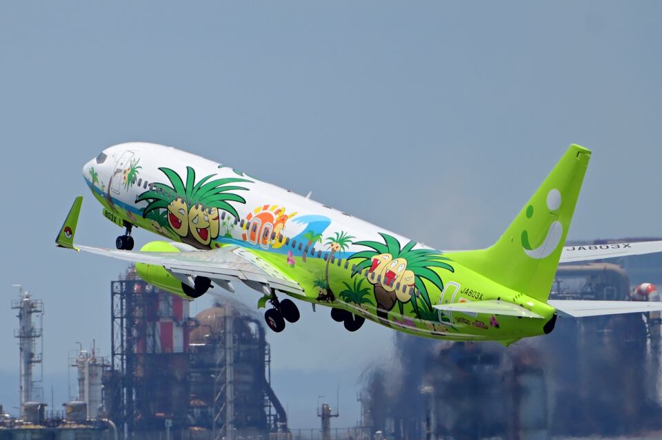 ソラシド エア Boeing 737-800 JA803X 羽田空港 航空フォト | by