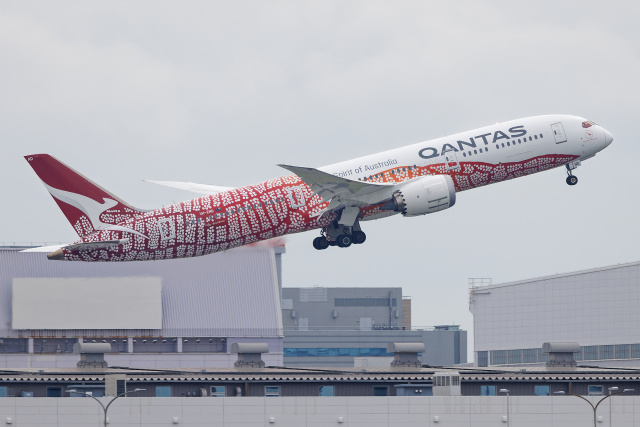 Yam Dreaming」特別塗装機 カンタス航空 (787-9 | VH-ZND) ガイド