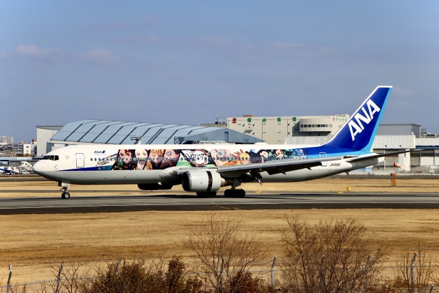 鬼滅の刃 じぇっと -壱-」特別塗装機 全日空 (767-300 | JA616A
