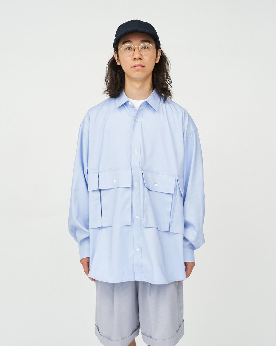DRY OXFORD FLAP POCKET L/S SHIRT – FreshService® official site