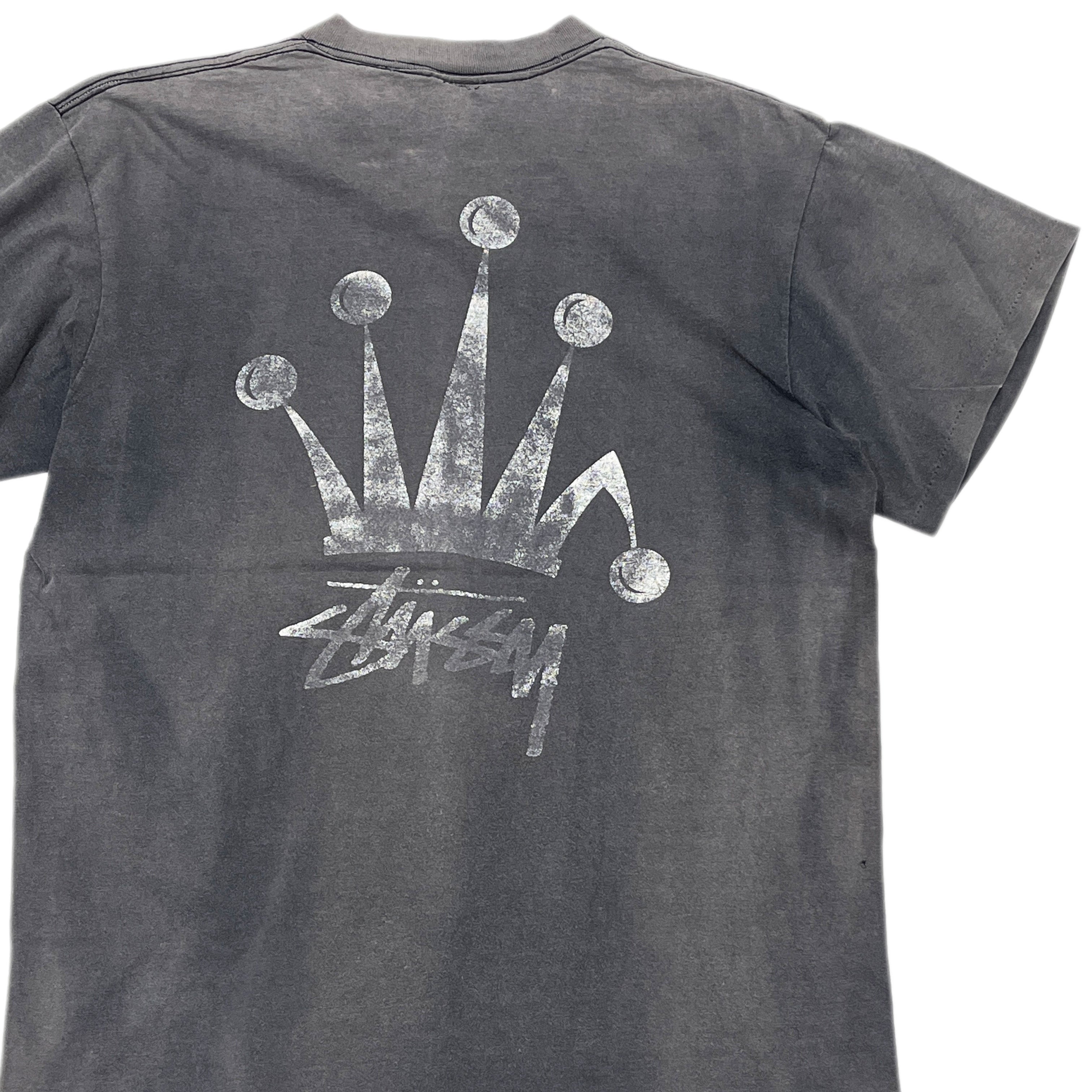 90's Old STUSSY 折れクラウン T Size (L)位 – frgeek