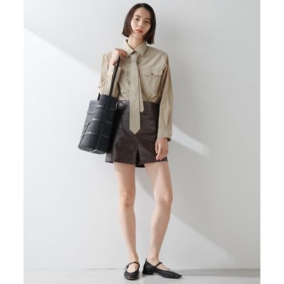 Whim Gazette(ウィム ガゼット)の【CATARZI】ストローショルダーバッグ