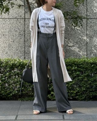 DRESS HERSELF(ドレスハーセルフ)のロングカーディガン／シルク通販