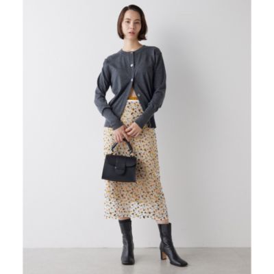 Whim Gazette(ウィム ガゼット)のウールハイゲージカーディガン通販