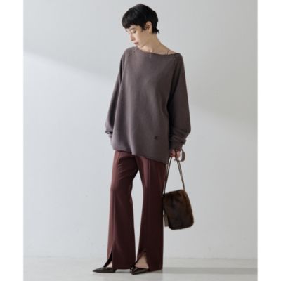 Whim Gazette(ウィム ガゼット)のフロントスリットパンツ通販 | 集英社