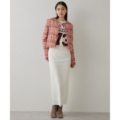 Whim Gazette(ウィム ガゼット)の【LINTON】ツィードジャケット通販