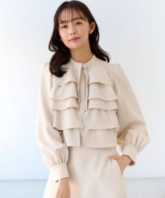 組曲(クミキョク)の【KUMIKYOKU NAVY】コンフォータブルドレープ