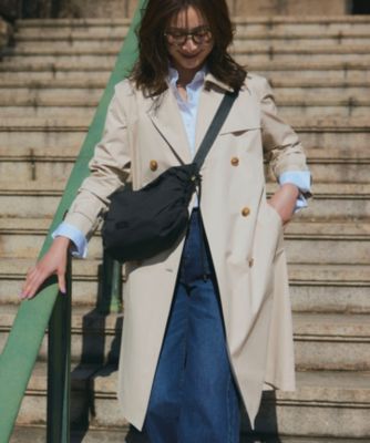 23区(ニジュウサンク)のエアータンブラー TCギャバジン ロング