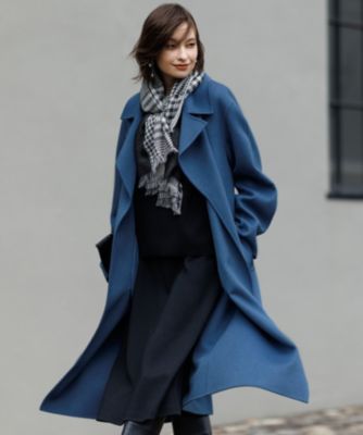 ICB(アイシービー)のWoolRever ロングコート通販 | 集英社HAPPY PLUS STORE
