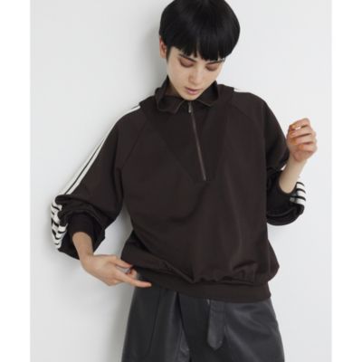 Whim Gazette(ウィム ガゼット)の【THE PAUSE】ハーフZIPトラックプル