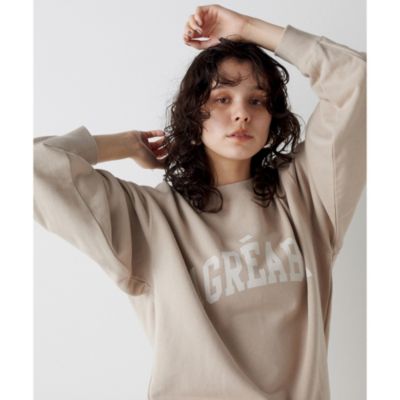 Whim Gazette(ウィム ガゼット)の【THE PAUSE】ロゴスウェットプル