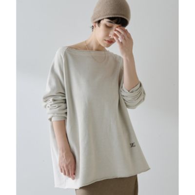 Whim Gazette(ウィム ガゼット)のオフショル裏毛プルオーバー通販