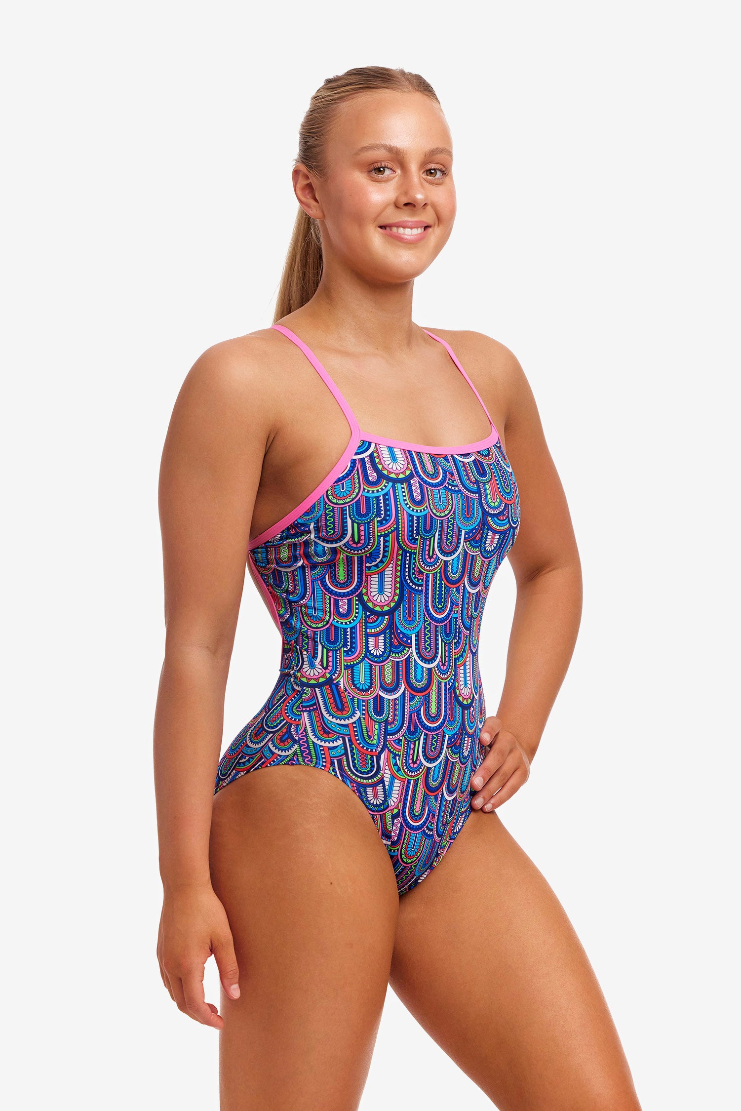 Spread My Wings シングルストラップ・ワンピース 水着 FKS030L