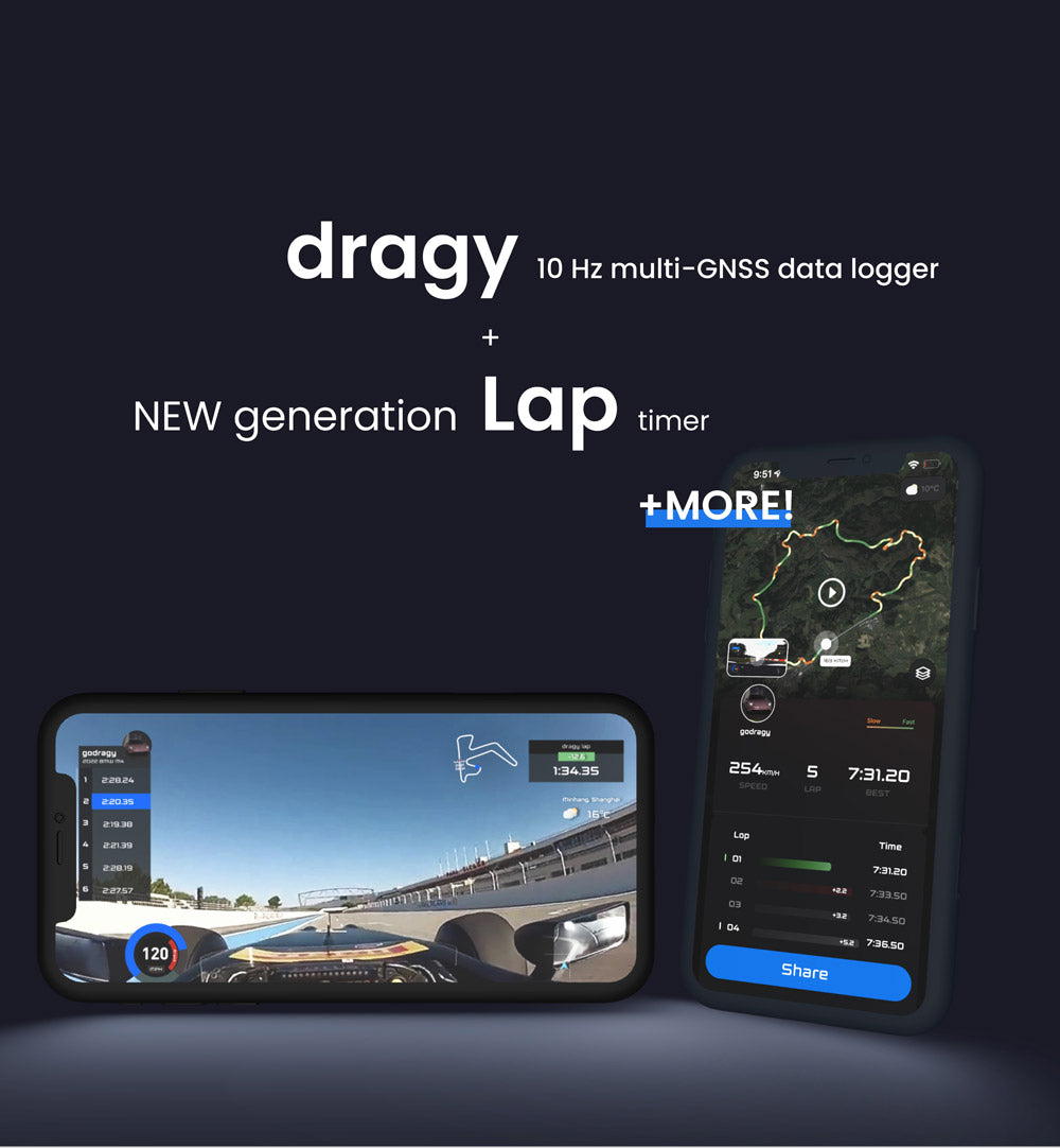 Dragy GPS Performance Meter & Lap Timer – Fuel-It!