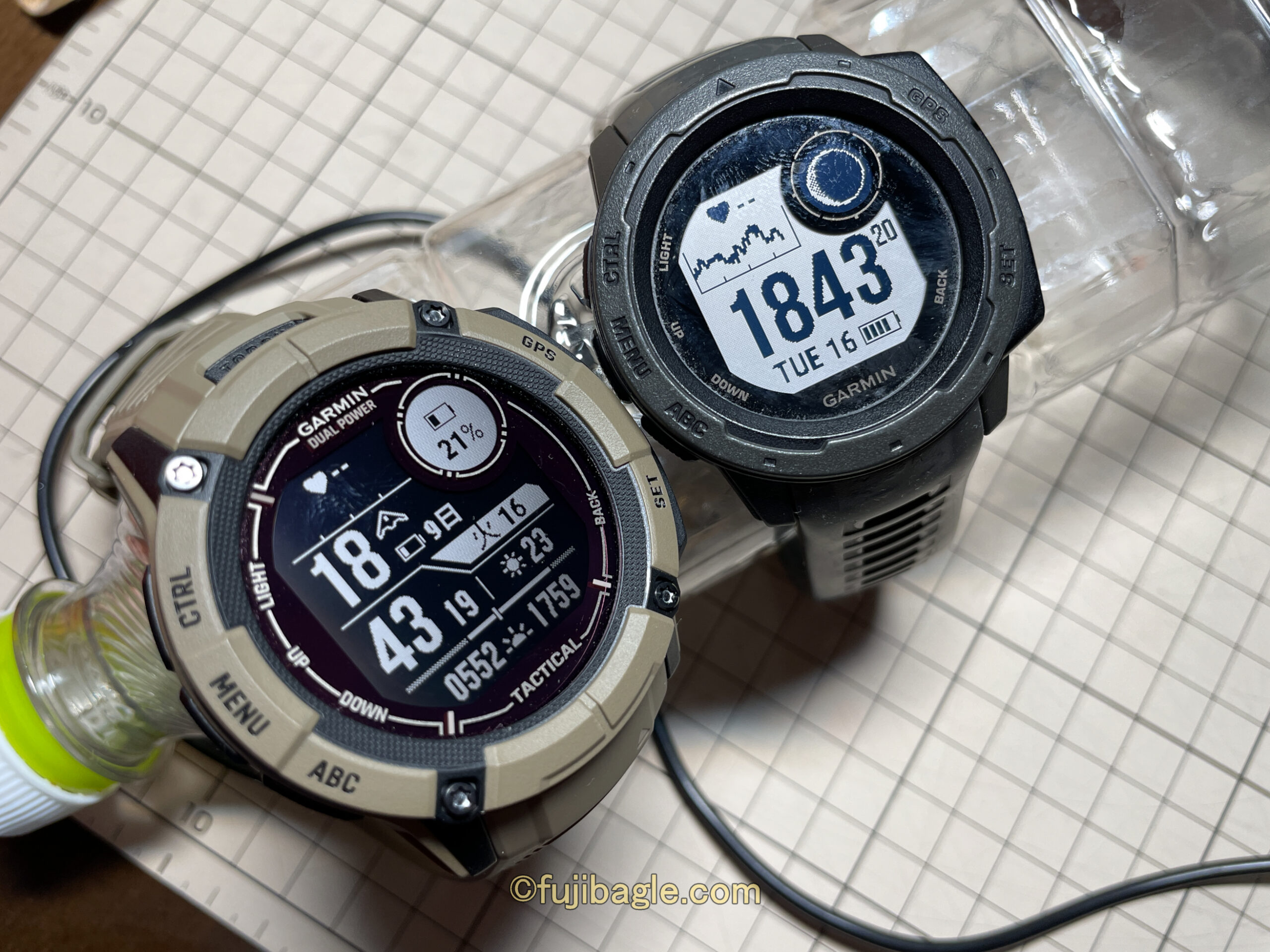 GARMIN Instinct 2X Dual Power Tactical Edition Coyote Tan 買っ