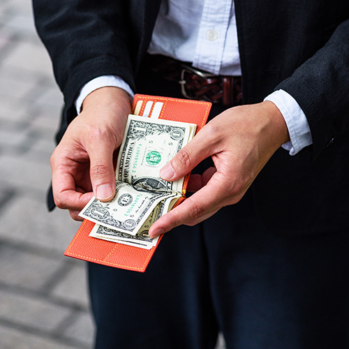 BROOKLYN】フレンチカーフ ビルクリップ | 藤巻百貨店