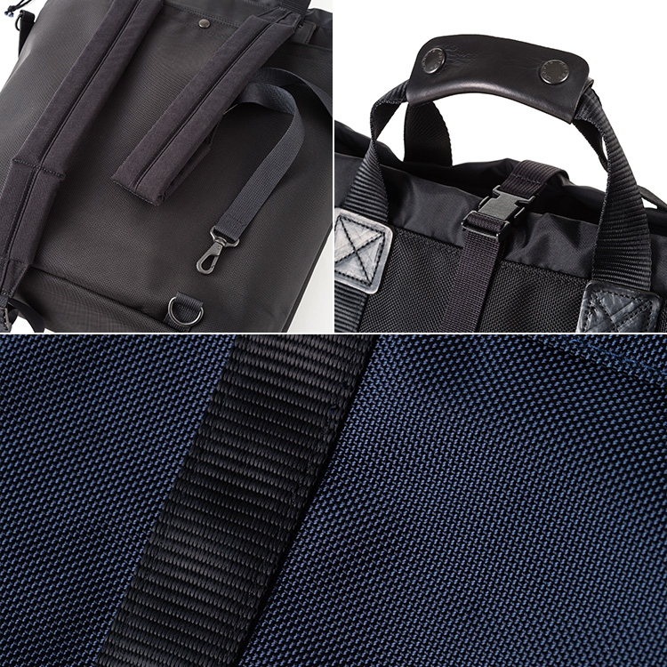 ARTS&CRAFTS】DOUBLE SIX NYLON / 3WAY TOTEPACK | 藤巻百貨店