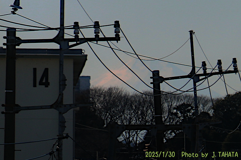 東武鉄道 野田線 東岩槻（ひがしいわつき）駅 | 駅から見る富士山