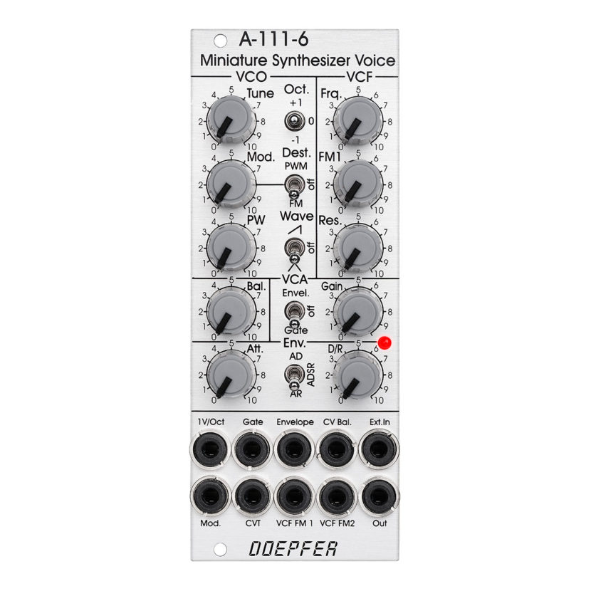 A-111-6 Miniature Synthesizer Voice - A-100 Eurorack Modular