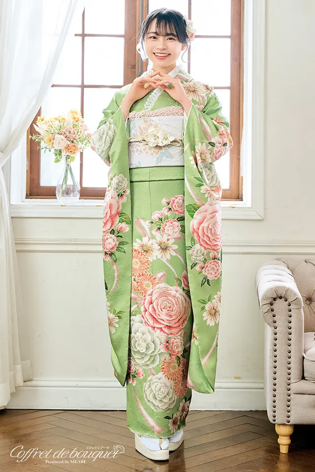 緑の条件に一致した成人式振袖一覧 | 成人式の振袖レンタル・購入・前