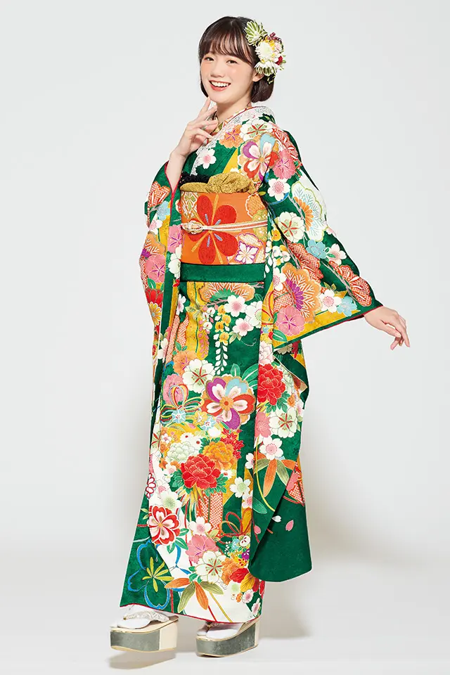 成人式振袖カタログ(I-4105) | 成人式の振袖レンタル・振袖購入・ママ